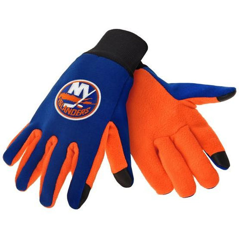 New York Islanders Color Texting Gloves