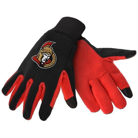 Ottawa Senators Color Texting Gloves