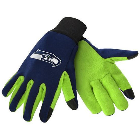 Seattle Seahawks Color Texting Gloves