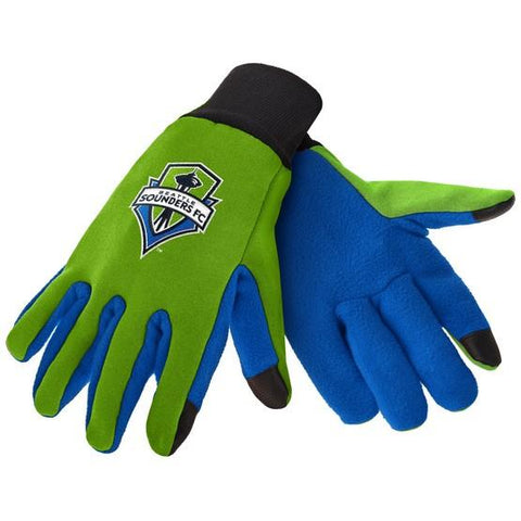 Seattle Sounders FC Color Texting Gloves