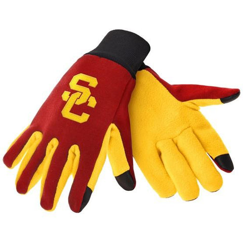 USC Trojans Color Texting Gloves