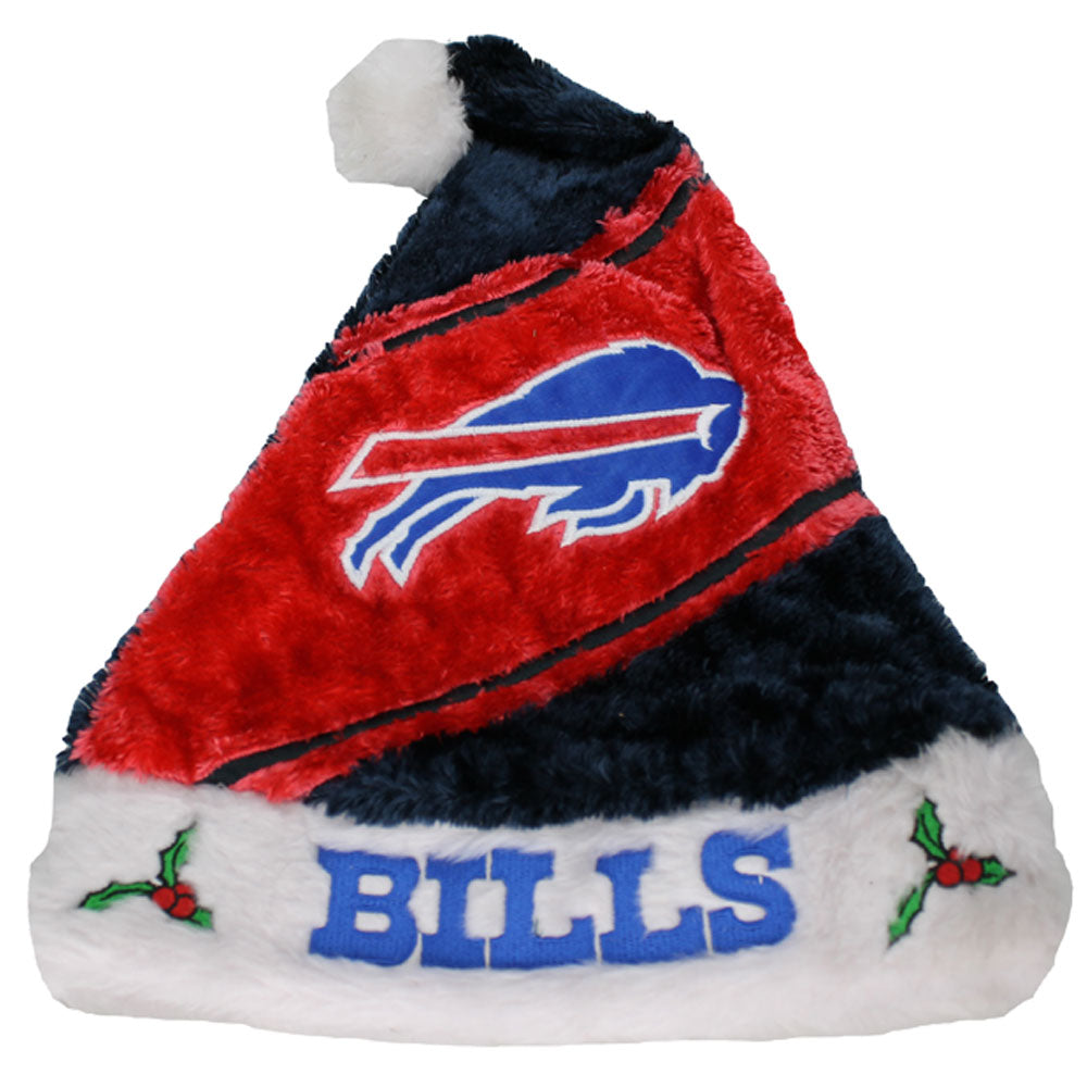 Buffalo Bills Fuzzy Santa Hat