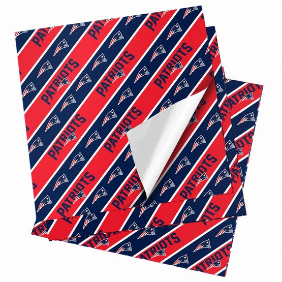 New England Patriots Folded Wrapping Paper