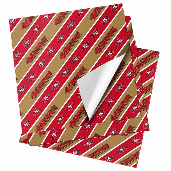 San Francisco 49ers Folded Wrapping Paper
