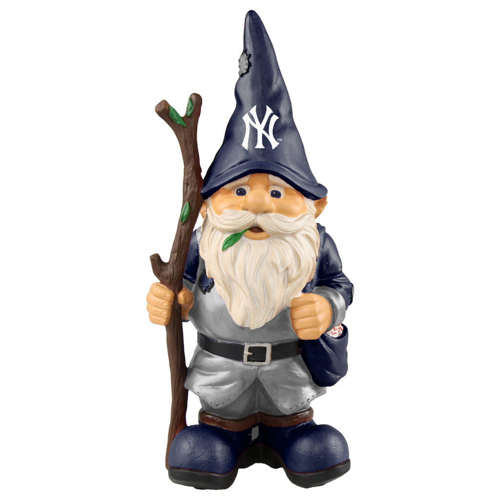 New York Yankees Gnome Holding Walking Stick