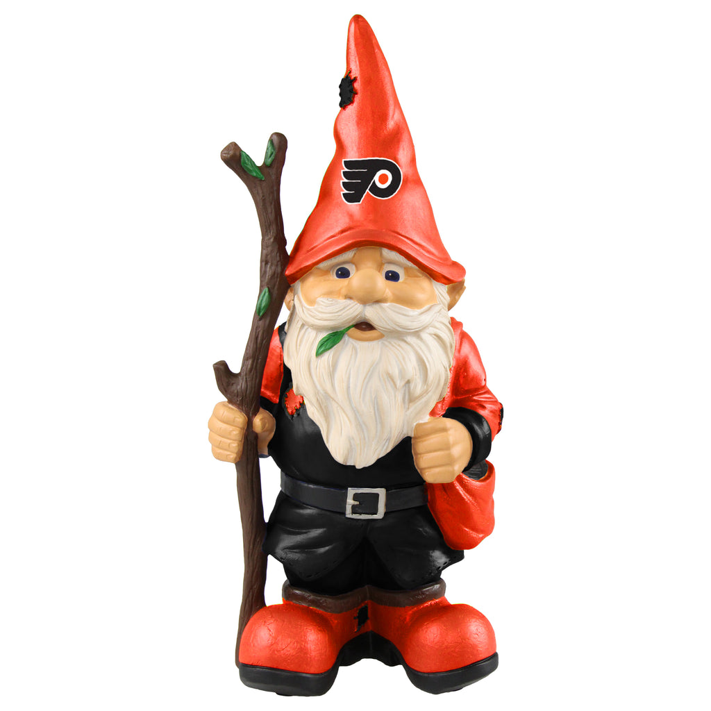 Philadelphia Flyers Gnome Holding Walking Stick