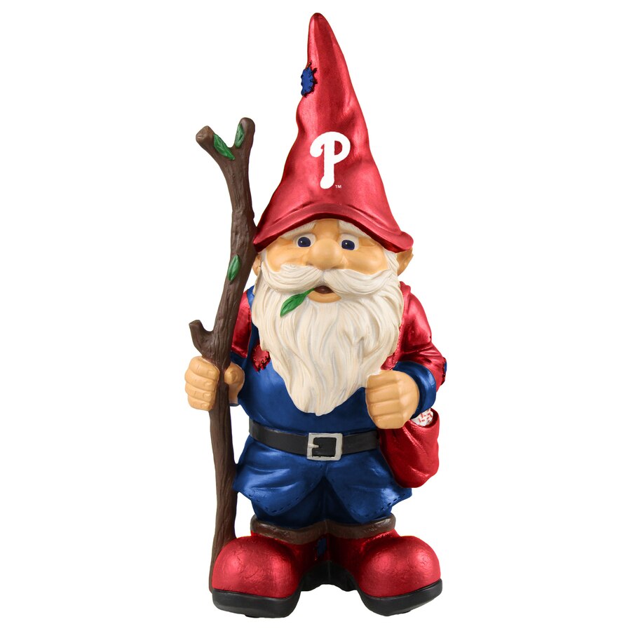 Philadelphia Phillies Gnome Holding Walking Stick