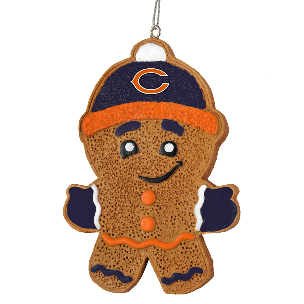 Chicago Bears Gingerbread Man Ornament