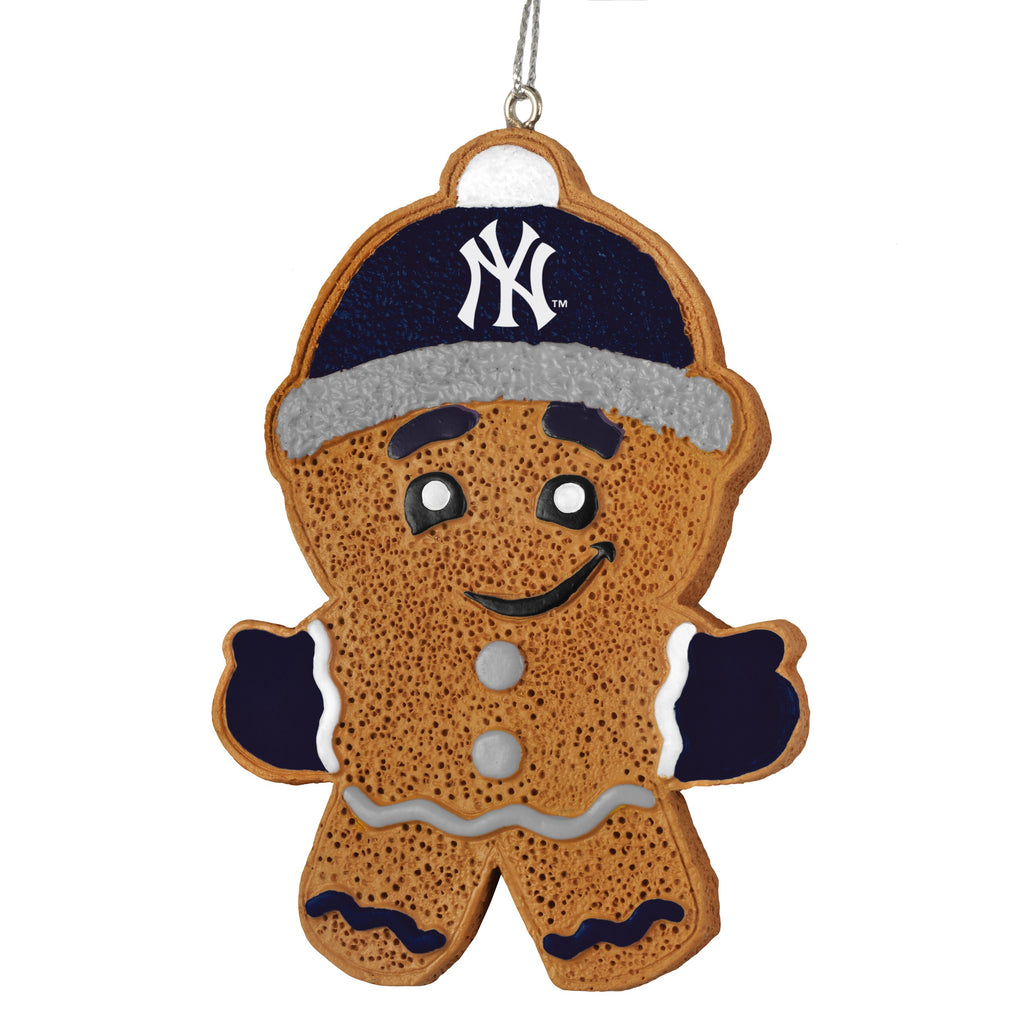 New York Yankees Gingerbread Man Ornament