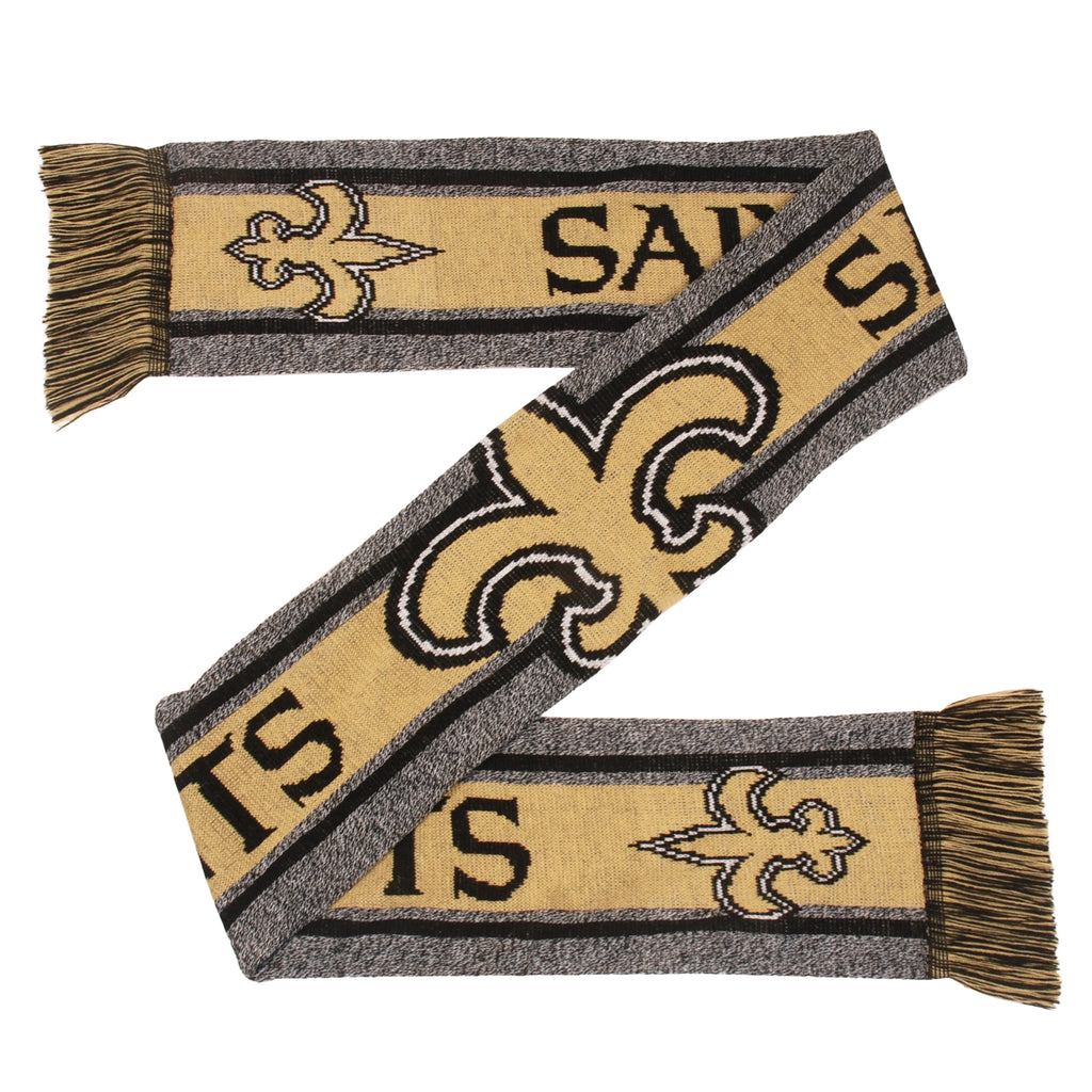 New Orleans Saints Gray Big Logo Scarf