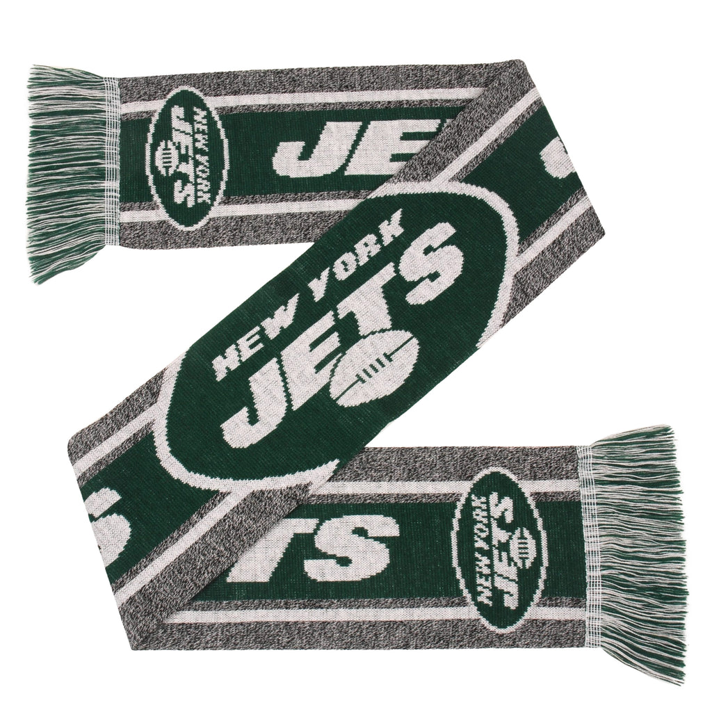New York Jets Gray Big Logo Scarf
