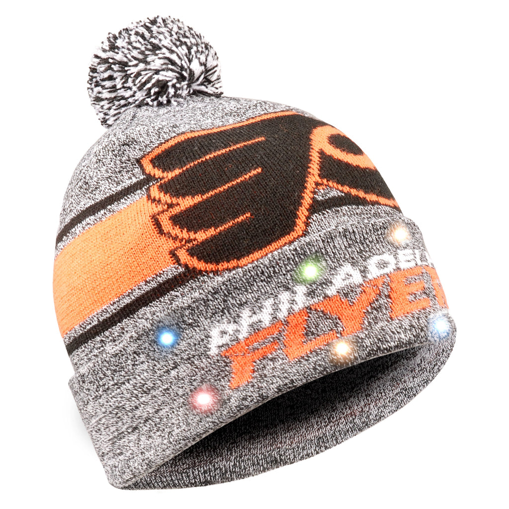 Philadelphia Flyers Gray Stripe Beanie