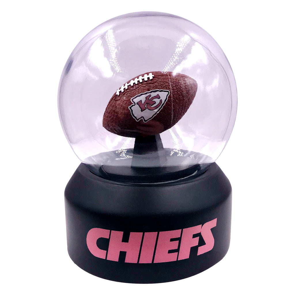 Kansas City Chiefs Holiday Snow Globe