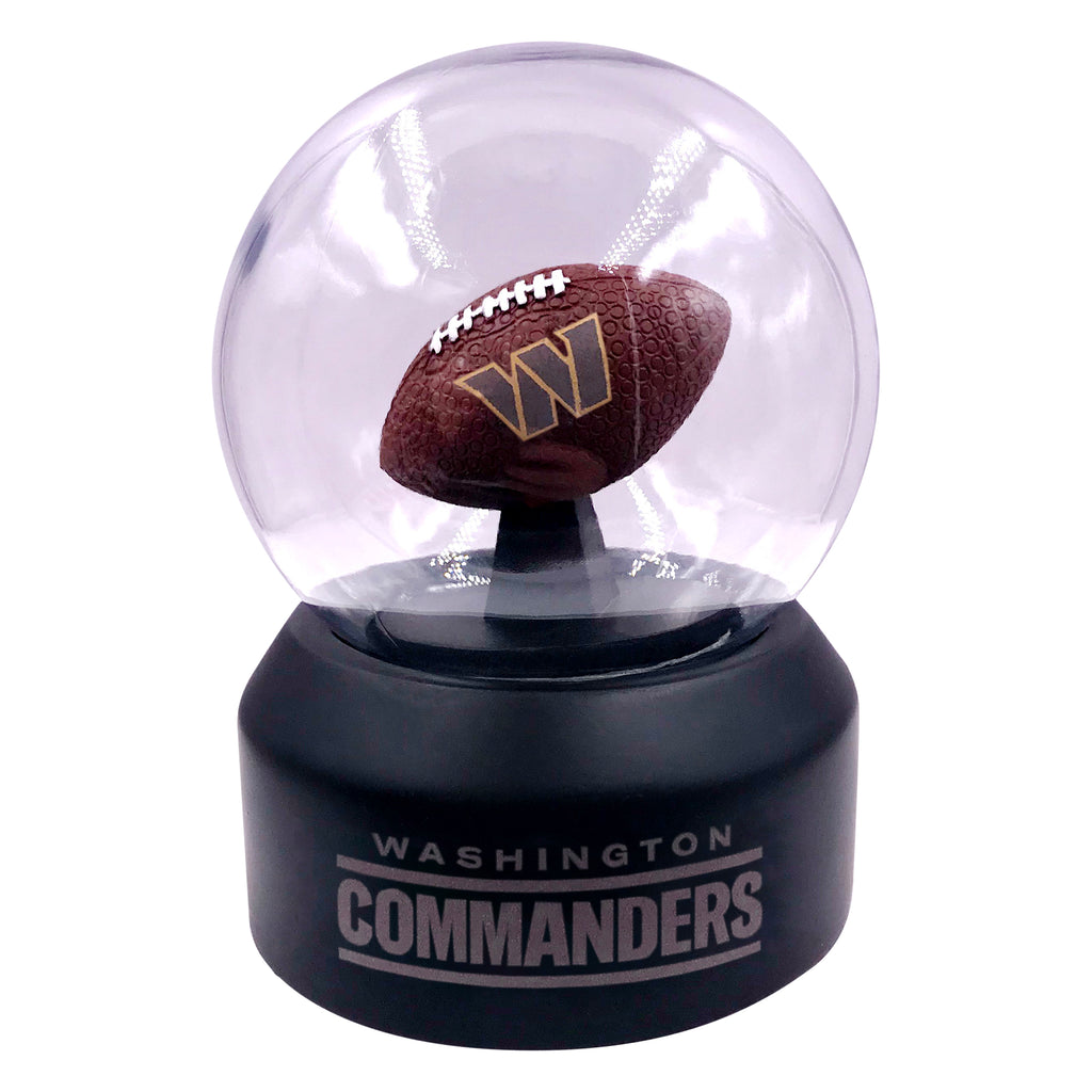 Washington Commanders Holiday Snow Globe