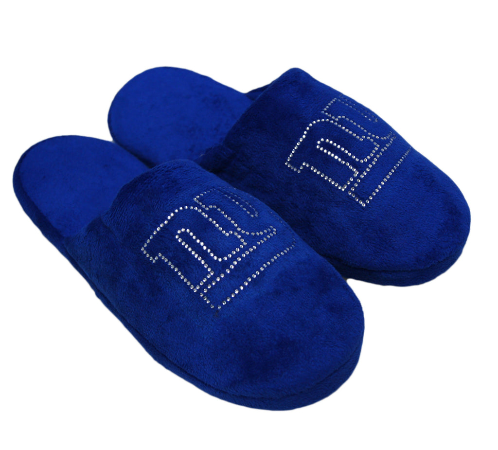 New York Giants Jeweled Slippers