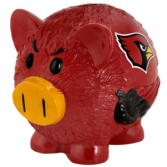 Arizona Cardinals Lg Thematic Piggy Bank