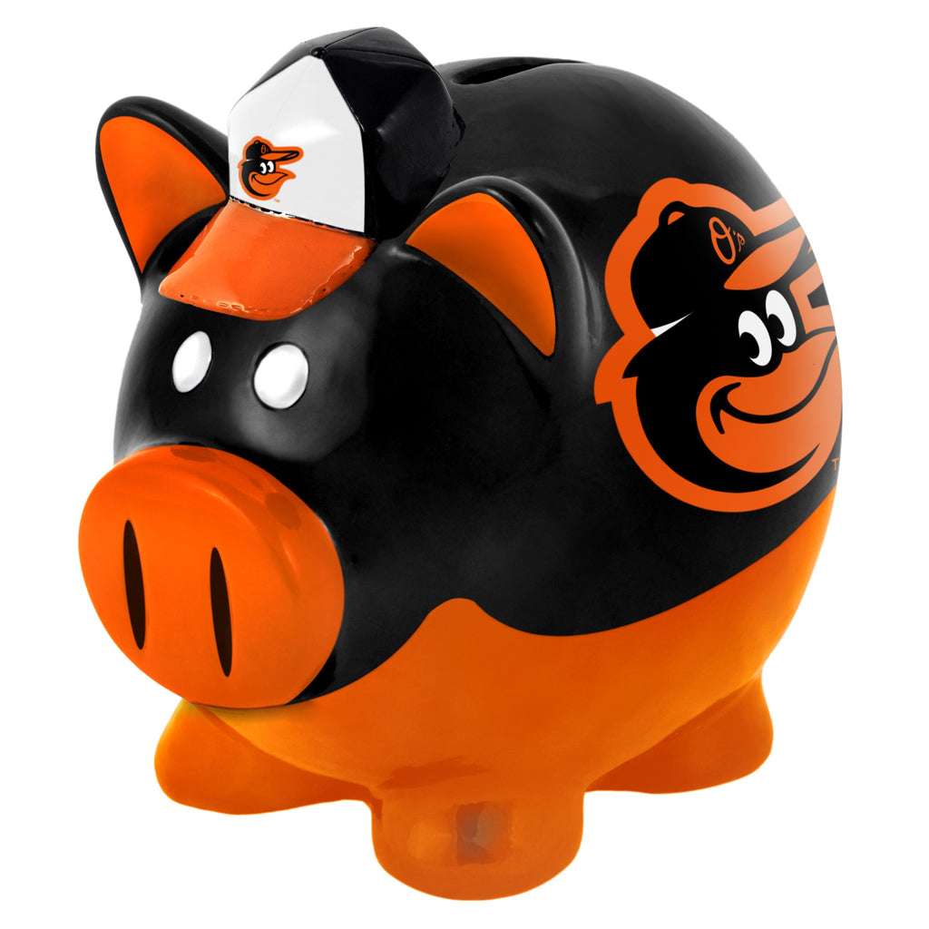 Baltimore Orioles Lg Thematic Piggy Bank