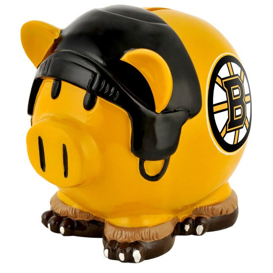 Boston Bruins Lg Thematic Piggy Bank