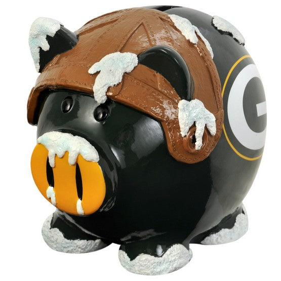 Green Bay Packers Lg Thematic Piggy Bank