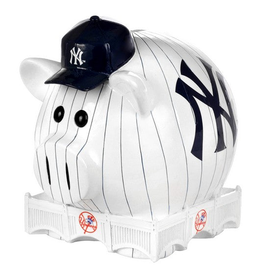 New York Yankees Lg Thematic Piggy Bank