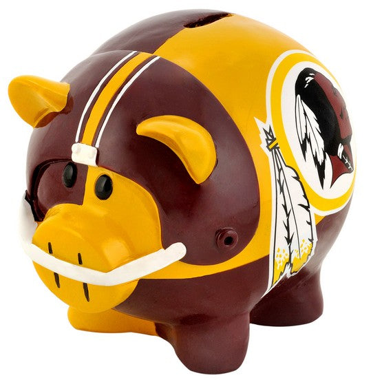 Washington Redskins Lg Thematic Piggy Bank