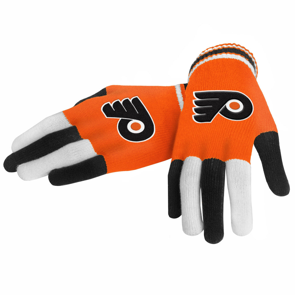 Philadelphia Flyers Multicolor Knit Gloves