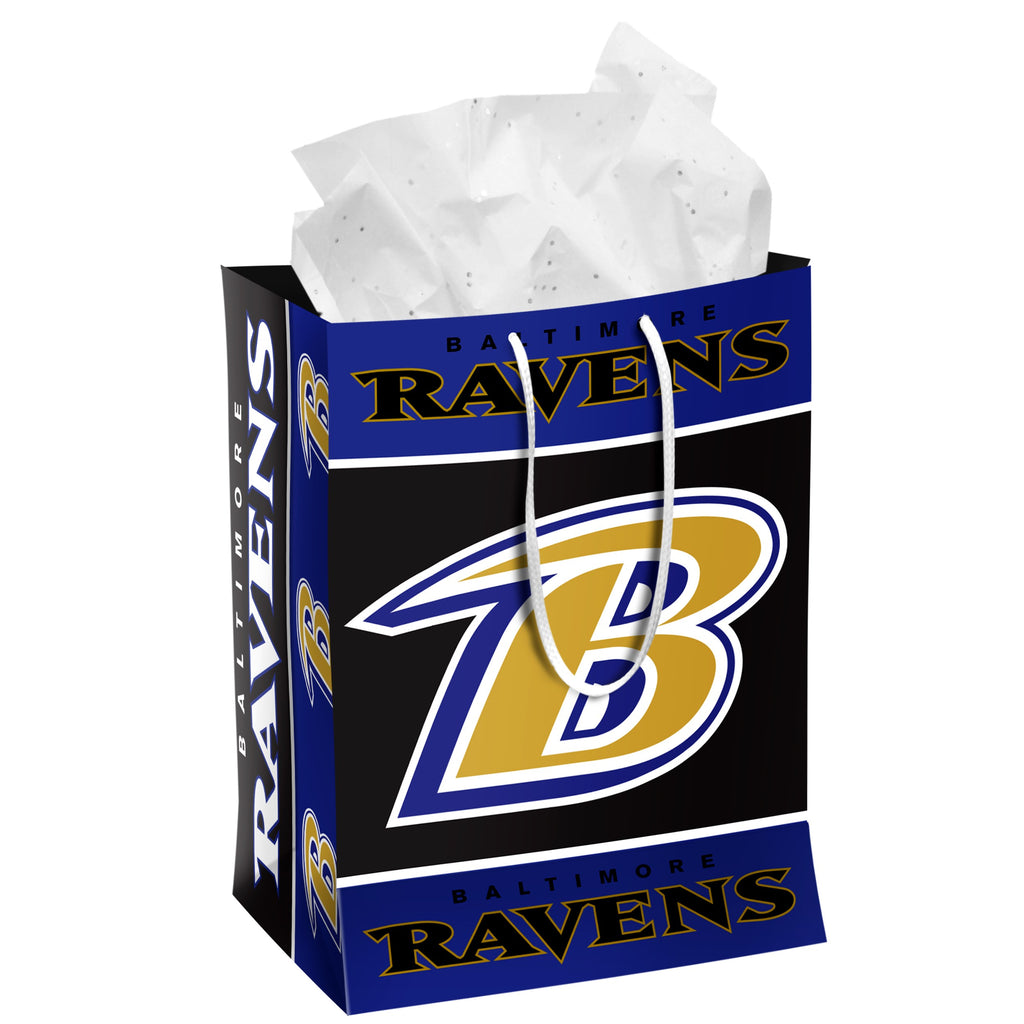 Baltimore Ravens Medium Gift Bag