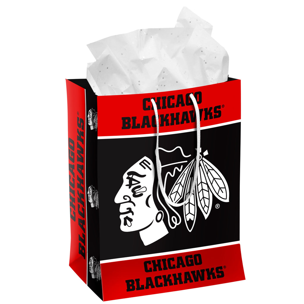 Chicago Blackhawks Medium Gift Bag