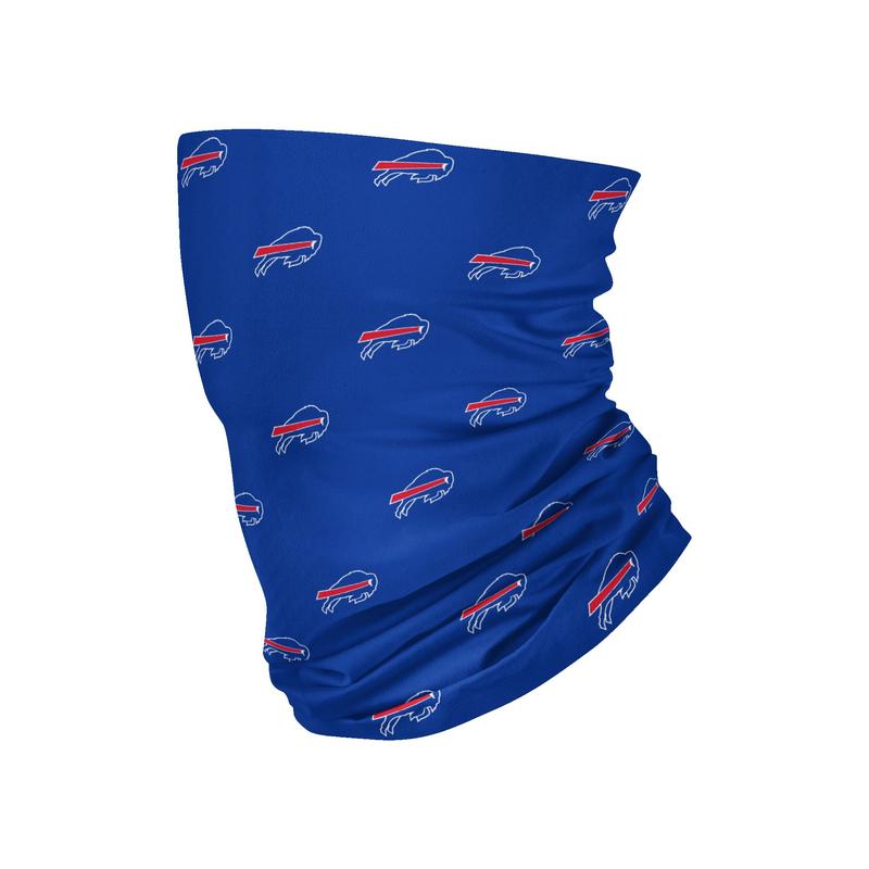 Buffalo Bills Mini Print Repeat Logo Gaiter Scarf
