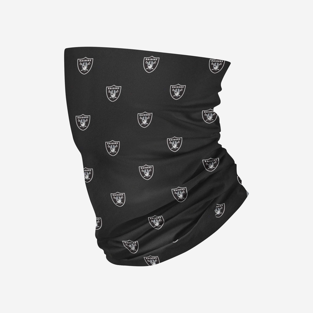 Las Vegas Raiders Mini Print Repeat Logo Gaiter Scarf