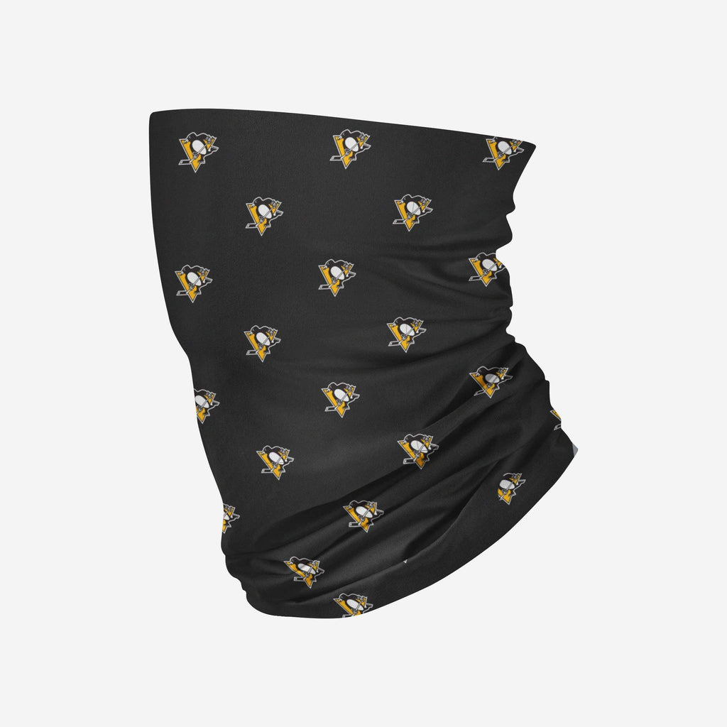 Pittsburgh Penguins Mini Print Repeat Logo Gaiter Scarf