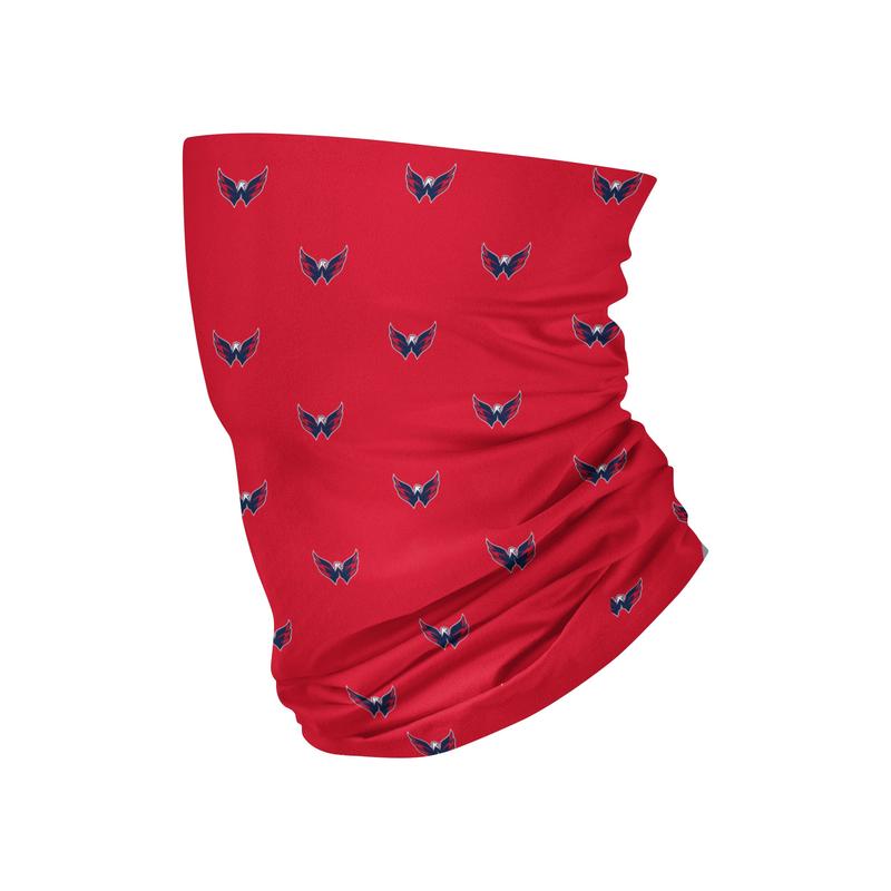 Washington Capitals Mini Print Repeat Logo Gaiter Scarf