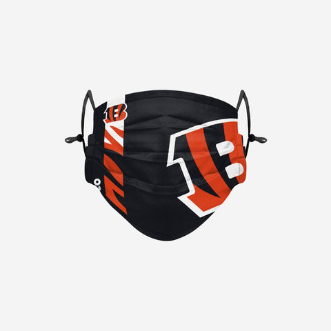 Cincinnati Bengals On-Field Sideline Big Logo Adjustable Face Cover