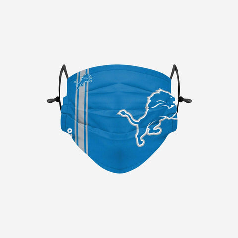 Detroit Lions On-Field Sideline Big Logo Adjustable Face Cover