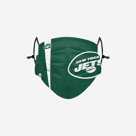 New York Jets On-Field Sideline Big Logo Adjustable Face Cover