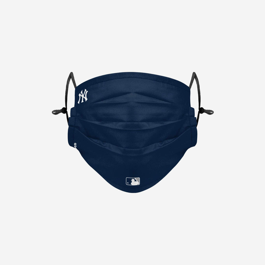 New York Yankees On-Field Sideline Big Logo Adjustable Face Cover