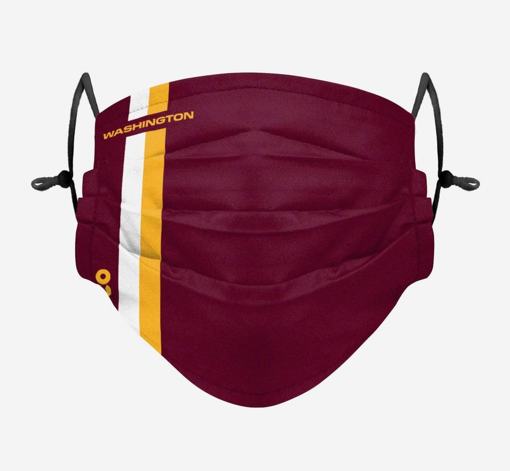 Washington Redskins On-Field Sideline Big Logo Adjustable Face Cover - Youth Size