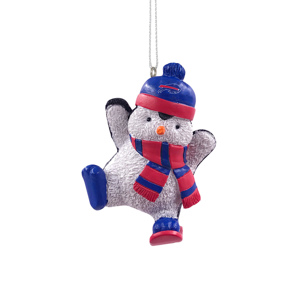 Buffalo Bills Penguin Snowboarding Ornament