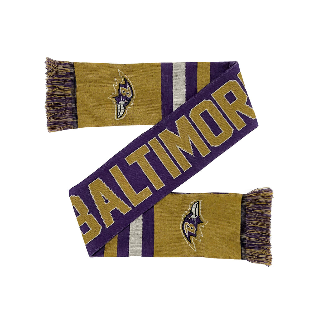 Baltimore Ravens Reversible Thematic Scarf