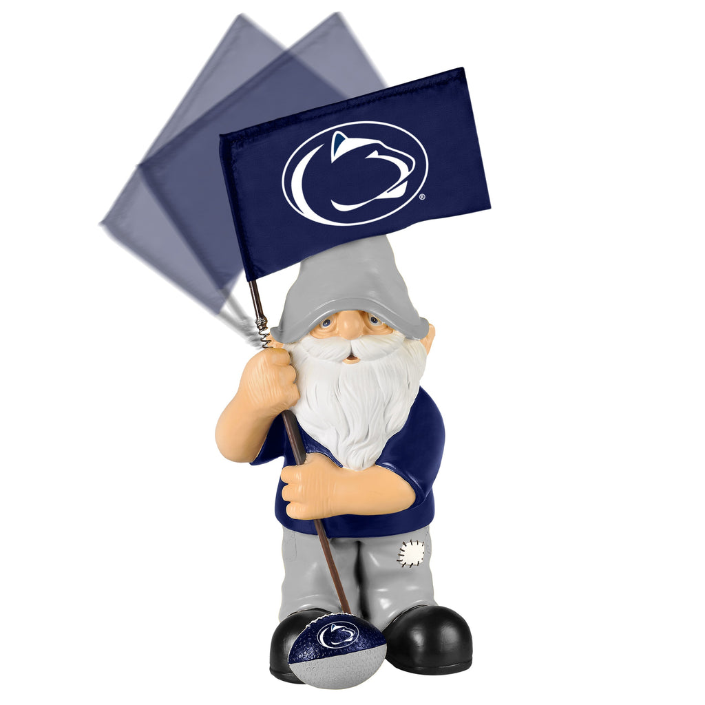 Penn State Nittany Lions Springy Flag Gnome