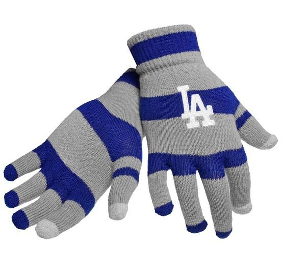 Los Angeles Dodgers Stripe Knit Texting Glove