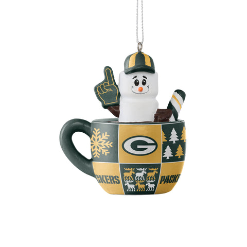 Green Bay Packers Smores Mug Ornament