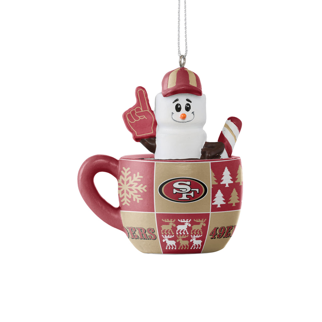 San Francisco 49ers Smores Mug Ornament
