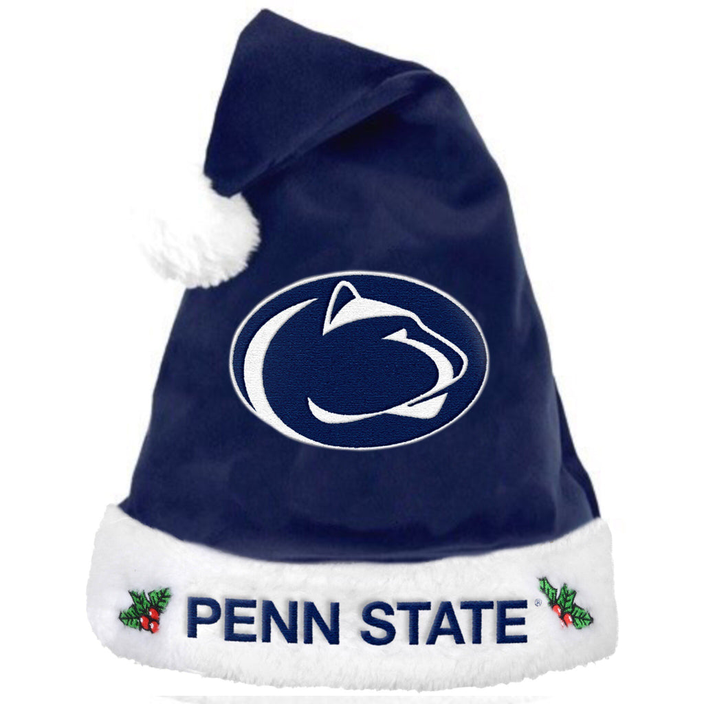 Penn State Nittany Lions Solid Santa Hat