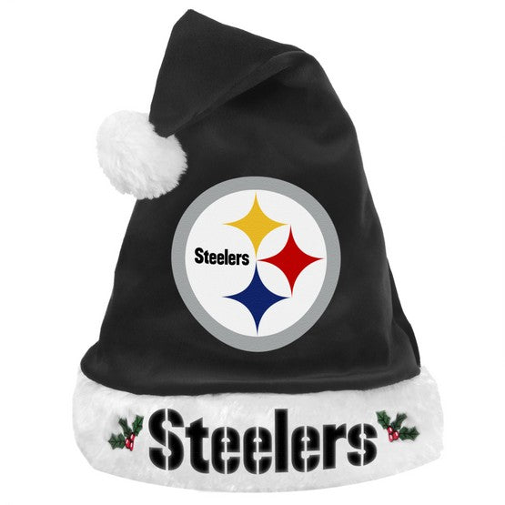 Pittsburgh Steelers Solid Santa Hat
