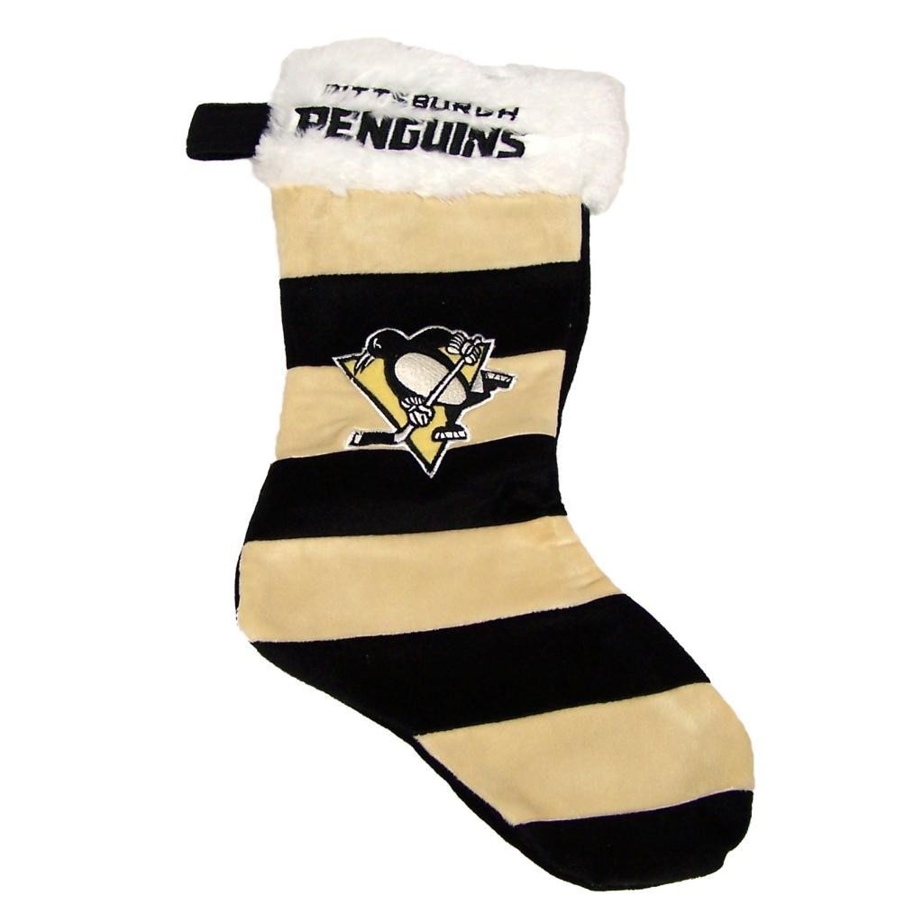 Pittsburgh Penguins Striped Stocking