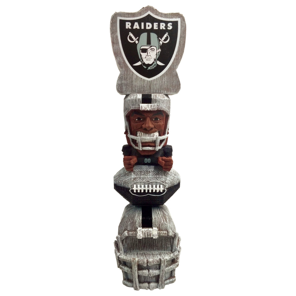 Oakland Raiders Stackable Tiki Figurine