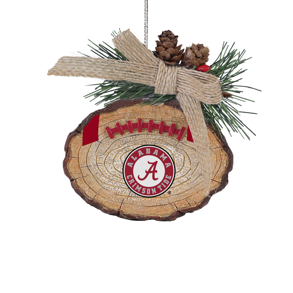 Alabama Crimson Tide Ball Stump Ornament