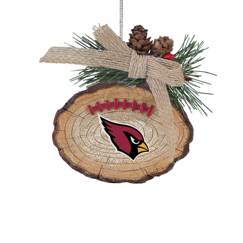 Arizona Cardinals Ball Stump Ornament
