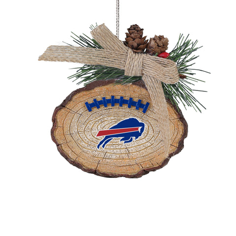 Buffalo Bills Ball Stump Ornament
